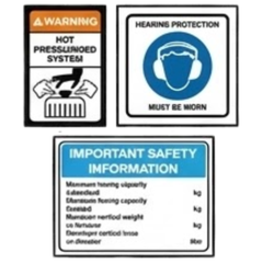 Garbage Truck Safety Sticker Pack
