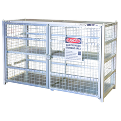 Gas Cylinder Storage Cage-Hammerox Industrial