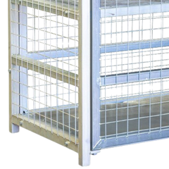 Gas Cylinder Storage Cage-Hammerox Industrial