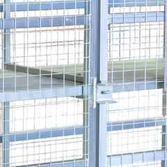 Gas Cylinder Storage Cage-Hammerox Industrial