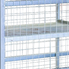 Gas Cylinder Storage Cage-Hammerox Industrial