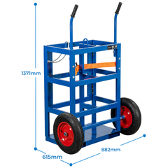 Gas Cylinder Trolley Cage-Hammerox Industrial
