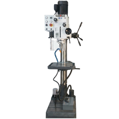 Geared Head Pedestal Drill Press with Coolant & Tapping - Metex-Hammerox Industrial