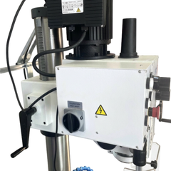 Geared Head Pedestal Drill Press with Coolant & Tapping - Metex-Hammerox Industrial