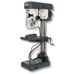 Geared Head Pedestal Drill Press with Coolant & Tapping - Metex-Hammerox Industrial