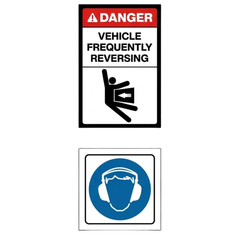 Grader Safety Sticker Pack