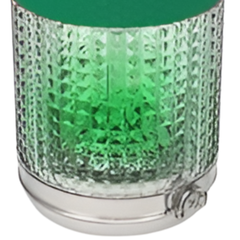 Green Solar Powered Pilot Belt Barrier Light