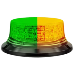 Green & Amber LED Dual Colour Strobe Beacon Heavy Duty - Ionnic