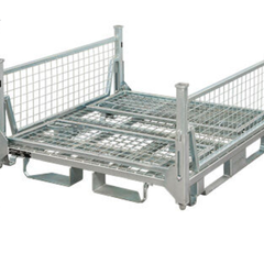Half Height Collapsible & Stackable Stillage Cage-Hammerox Industrial
