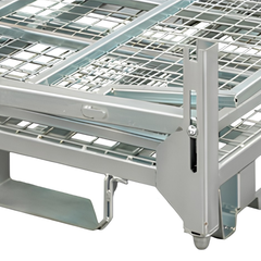 Half Height Collapsible & Stackable Stillage Cage-Hammerox Industrial