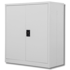Half Height Stationery Cabinet - White-Hammerox Industrial
