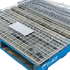 Half Height Wire Pallet Cage-Hammerox Industrial