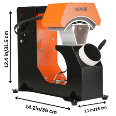 Hat Heat Press Machine 3 Heating Pads
