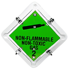 Hazchem Dangerous Goods Multi Flip Truck Sign Kit
