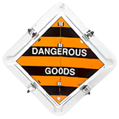 Hazchem Dangerous Goods Multi Flip Truck Sign Kit