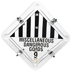 Hazchem Dangerous Goods Multi Flip Truck Sign Kit