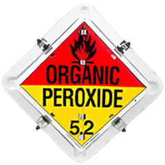 Hazchem Dangerous Goods Multi Flip Truck Sign Kit