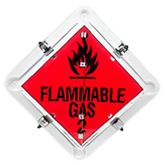 Hazchem Dangerous Goods Multi Flip Truck Sign Kit