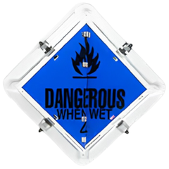 Hazchem Dangerous Goods Multi Flip Truck Sign Kit