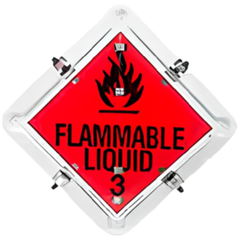 Hazchem Dangerous Goods Multi Flip Truck Sign Kit