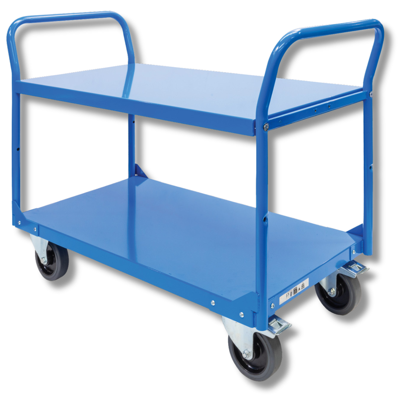 Heavy Duty 2 Tier Platform Trolley-Hammerox Industrial