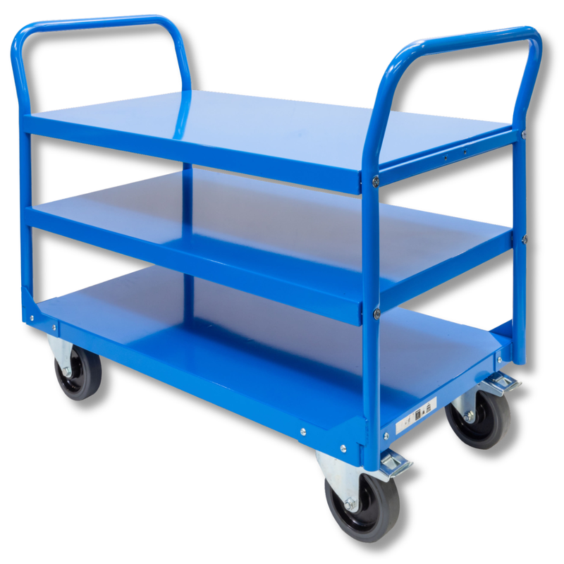 Heavy Duty 3 Tier Platform Trolley-Hammerox Industrial