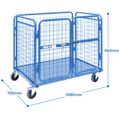 Heavy Duty Cage Trolley-Hammerox Industrial