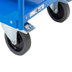 Heavy Duty Double Handle Platform Trolley-Hammerox Industrial