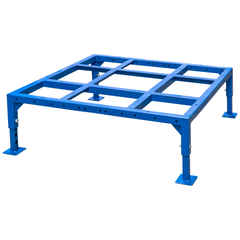 Heavy Duty Pallet Stand with Short Adjustable Legs-Hammerox Industrial