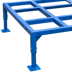 Heavy Duty Pallet Stand with Short Adjustable Legs-Hammerox Industrial