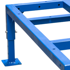 Heavy Duty Pallet Stand with Short Adjustable Legs-Hammerox Industrial