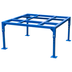 Heavy Duty Pallet Stand with Tall Adjustable Legs-Hammerox Industrial