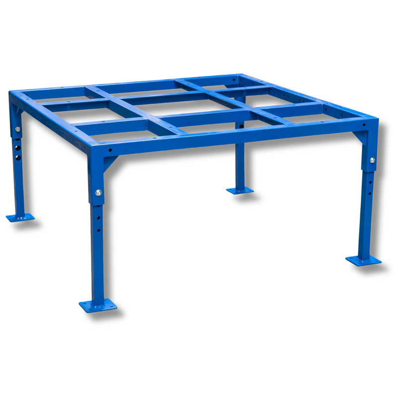 Heavy Duty Pallet Stand with Tall Adjustable Legs-Hammerox Industrial