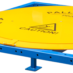Heavy Duty Pallet Stand with Tall Adjustable Legs & Turntable-Hammerox Industrial