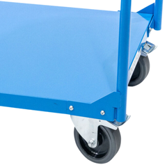 Heavy Duty Single Handle Platform Trolley-Hammerox Industrial