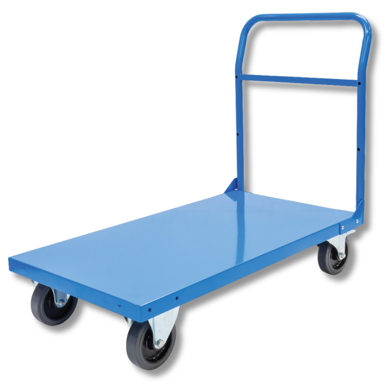 Heavy Duty Single Handle Platform Trolley-Hammerox Industrial