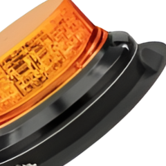 Heavy Duty Magnetic LED Low Profile Beacon with 3.5m Cigarette Plug - Ionnic