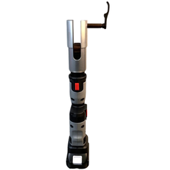 Hydraulic Plumbing Press Tool Kit with 2 Batteries, Charger & 4 Jaws-Hammerox Industrial