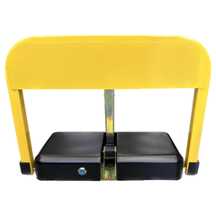 Lockable Fold Down Parking Barrier Bollard with Remote Control-Hammerox Industrial