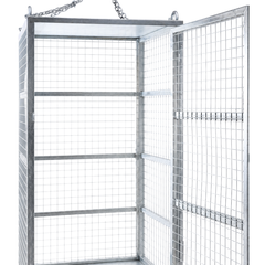 Lockable Gas Storage Cage-Hammerox Industrial