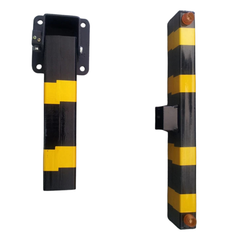 Lockable Fold Down Parking Barrier Bollard Manual