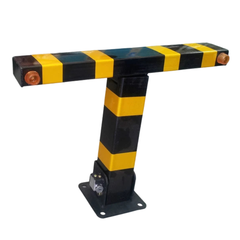 Lockable Fold Down Parking Barrier Bollard Manual