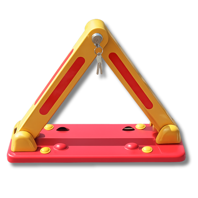 Lockable No Parking Barrier Bollard Manual