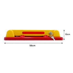 Lockable No Parking Barrier Bollard Manual