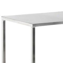 Long Single Stainless Steel Instrument Trolley-Hammerox Industrial