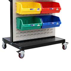 Louvre Panel Trolley Kit with Stor-Pak Bins-Hammerox Industrial