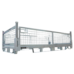 Low Height Double Width Storage Cage-Hammerox Industrial
