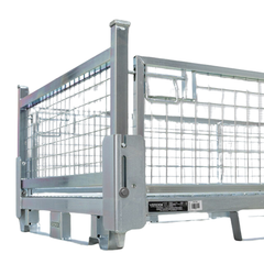 Low Height Double Width Storage Cage-Hammerox Industrial