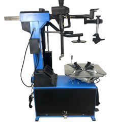 Low Profile Tyre Changer Tilt Back with Assist Arm 240V Run Flat Compatible - Metex