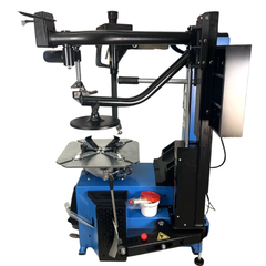 Low Profile Tyre Changer Tilt Back with Assist Arm 240V Run Flat Compatible - Metex